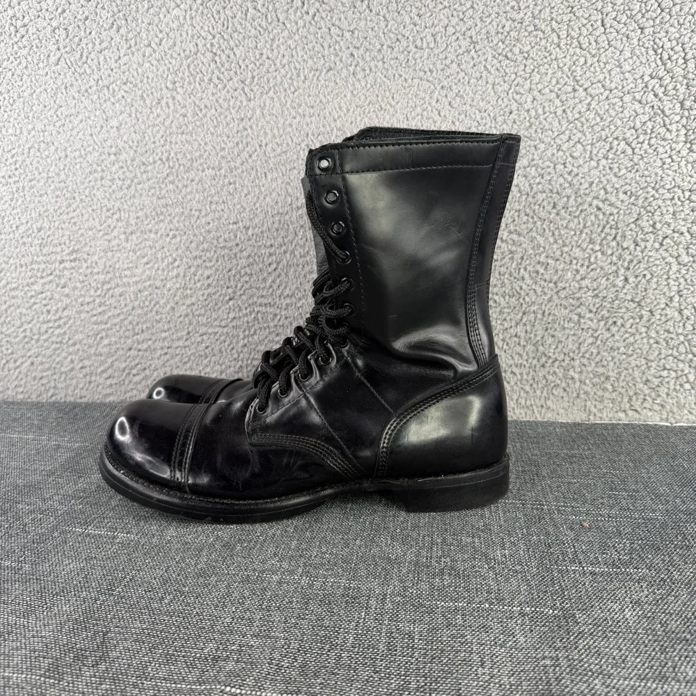 Corcoran 1500 Jump Boots Mens 13 D Black Leather Paratrooper Combat Made in USA